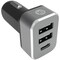 Iessentials Fast Charge 4.1A Car Charger with 2 USB-A and 1 USB-C Ports IEN-PC42A1C-BK - alternate 1
